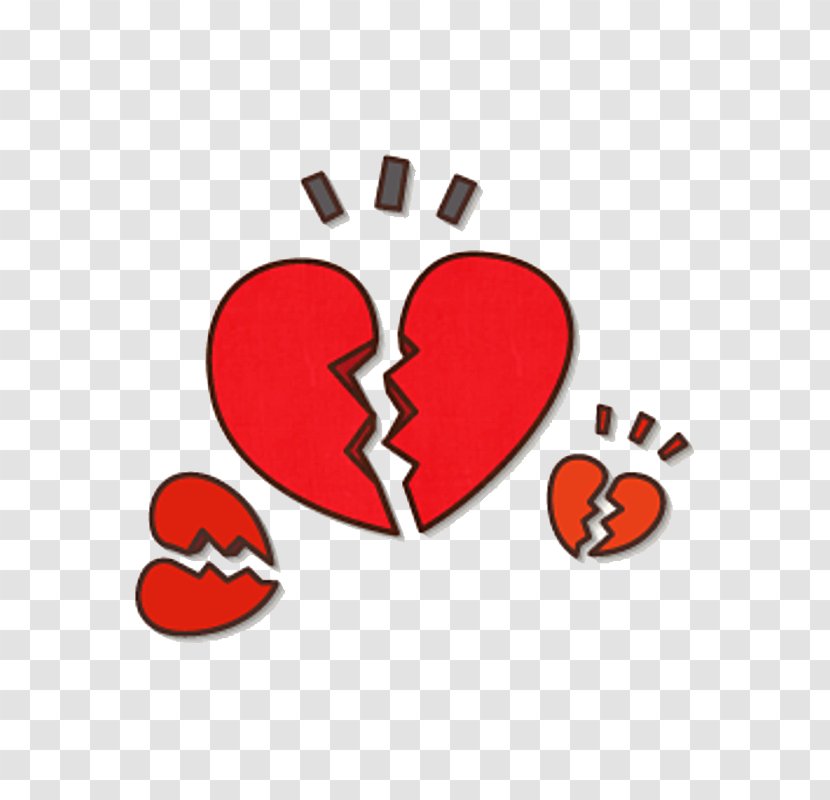 Sticker Love Image Broken Heart - Tree - Cartoon Transparent PNG