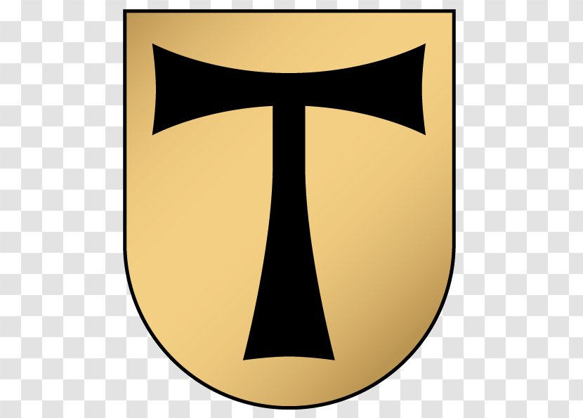 Tau Cross Monastery Symbol - Anthony The Great - Crutch Transparent PNG