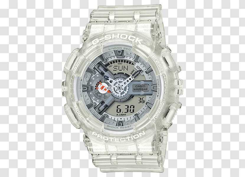 G-Shock GA-110 Casio Watch Pro Trek - Quartz Clock - Cr 7 Transparent PNG