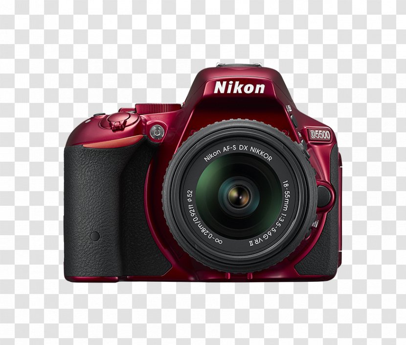 Nikon D5500 D5300 Digital SLR Camera DX Format - Dx - Dslr Body Transparent PNG