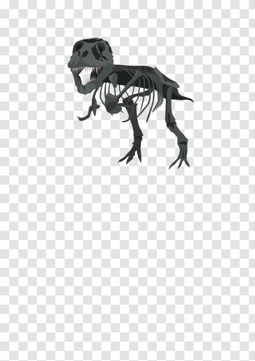 Tyrannosaurus California Democratic Party Clip Art - Velociraptor - Dinosaur Skeleton Transparent PNG