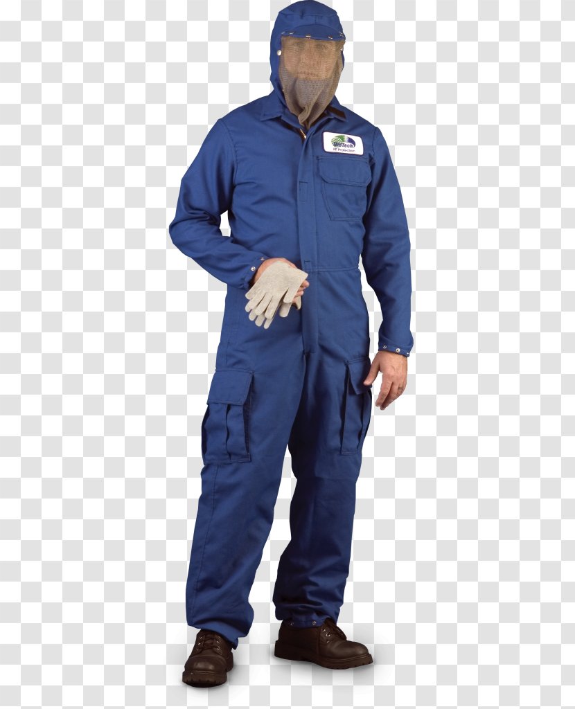 Boilersuit Radio Frequency Personal Protective Equipment Clothing - Safety Transparent PNG