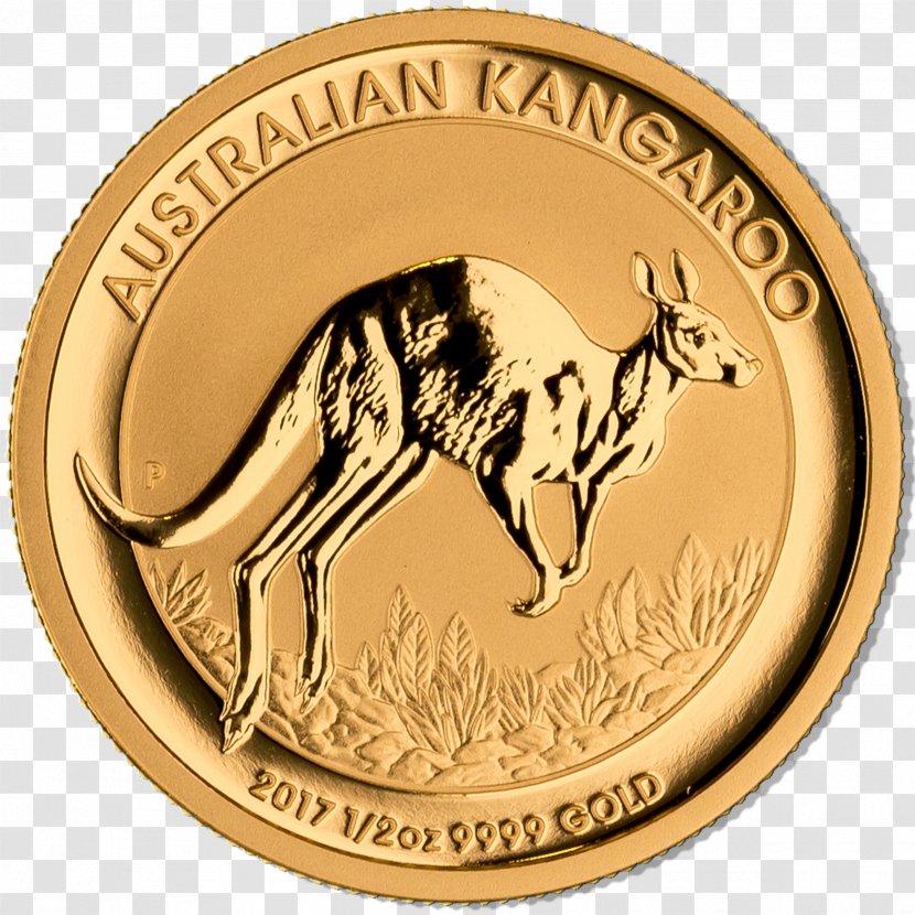 Coin Gold Metal Lamborghini Fauna - Currency - Kangaroo Transparent PNG
