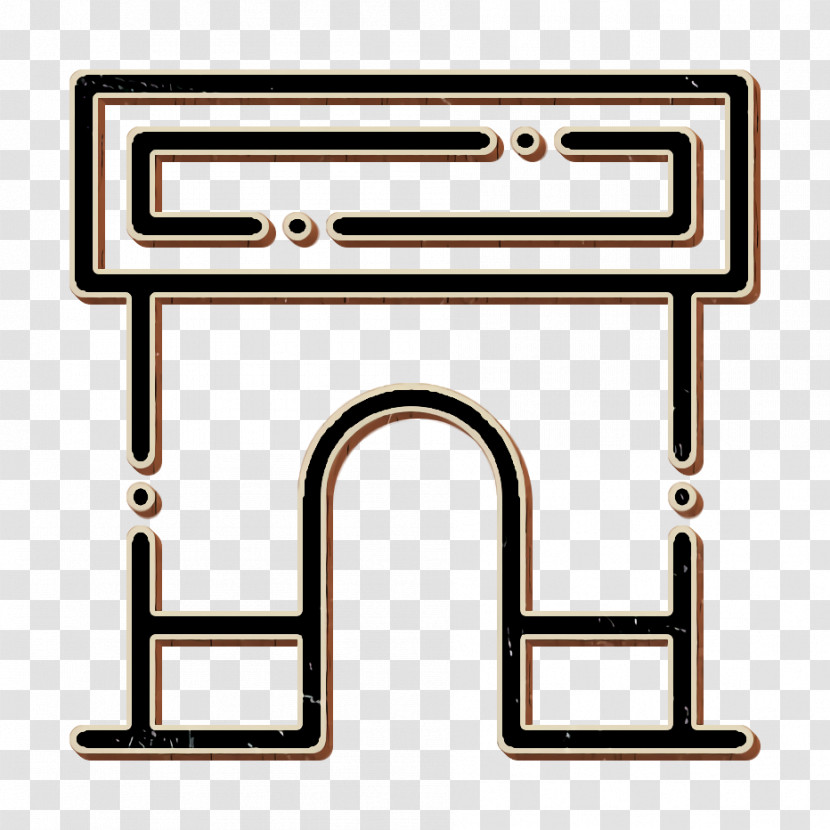 Gate Icon Building Icon Transparent PNG