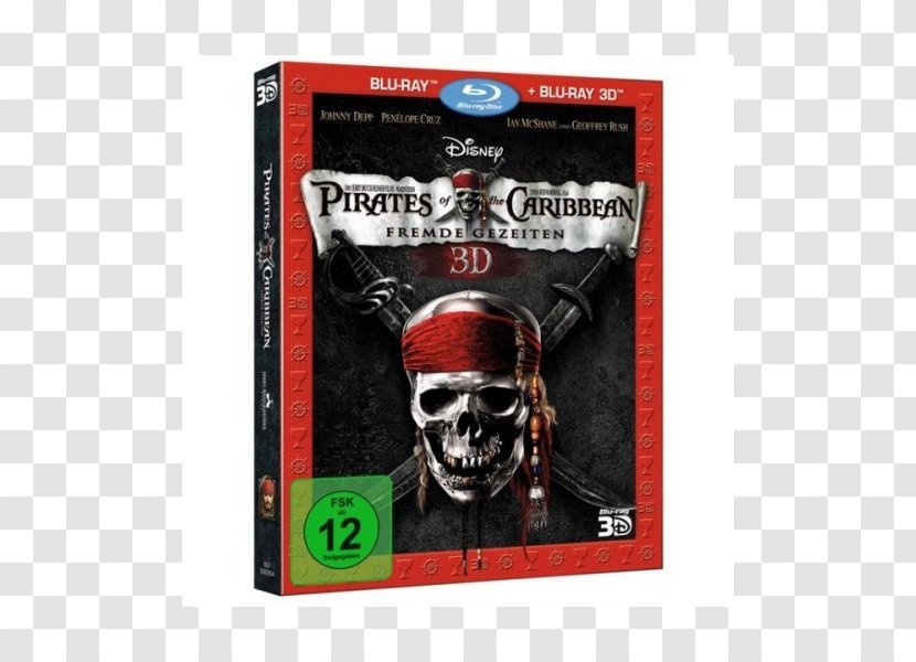 Blu-ray Disc Pirates Of The Caribbean Piracy DVD Film - Rob Marshall Transparent PNG