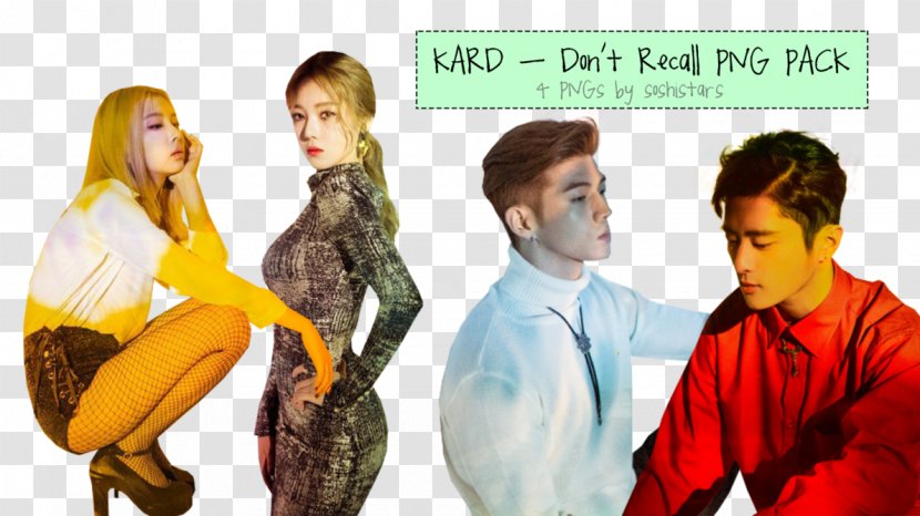 KARD Don't Recall Hola K-pop Image - Kpop - Kard Transparent PNG