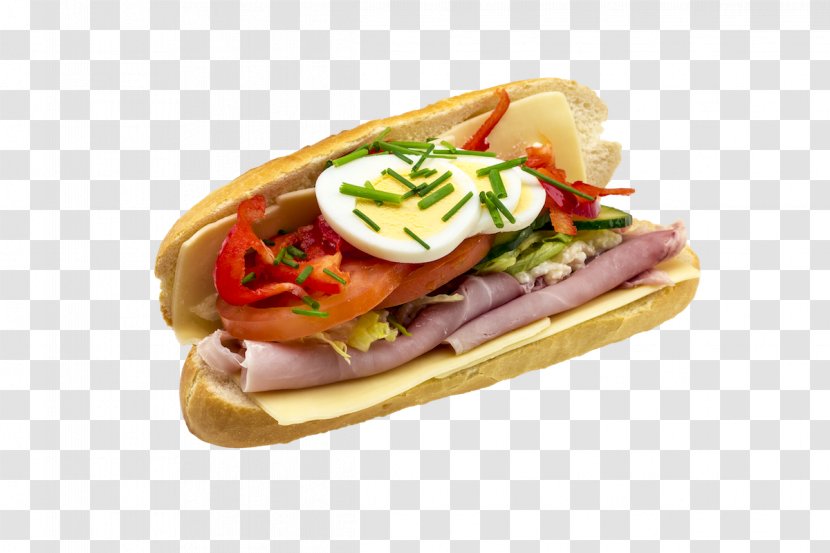 Bánh Mì Submarine Sandwich Ham And Cheese Baguette Transparent PNG