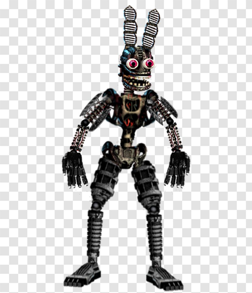 Five Nights At Freddy's 4 2 Endoskeleton Nightmare - Flower - Hand Transparent PNG