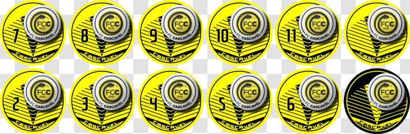 Logo Font - Yellow - COPA 2018 Transparent PNG