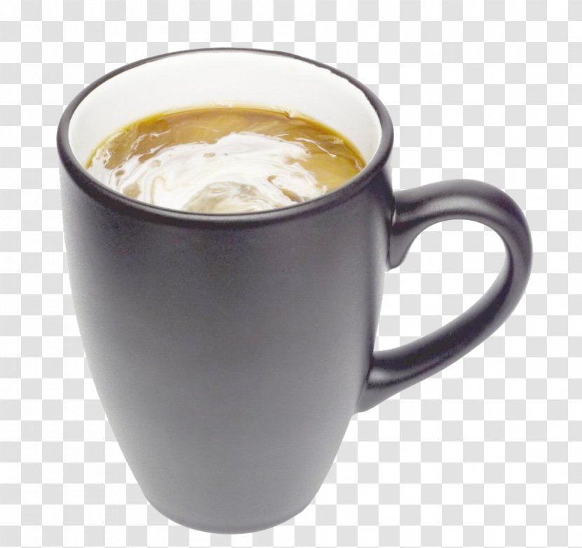 Coffee Caffxe8 Americano Espresso Tea Latte - Cup - Vector Material Transparent PNG