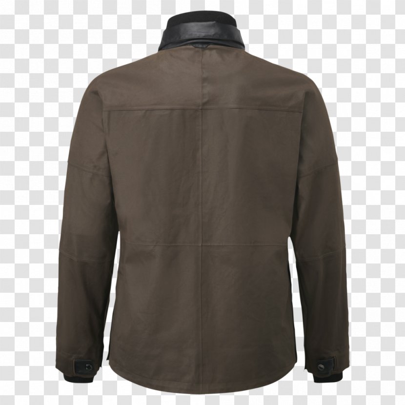 Sleeve Neck - Button - Jacket Back Transparent PNG