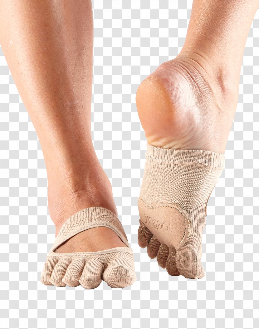 Toe Socks Thumb Dance - Flower - From The Up Transparent PNG