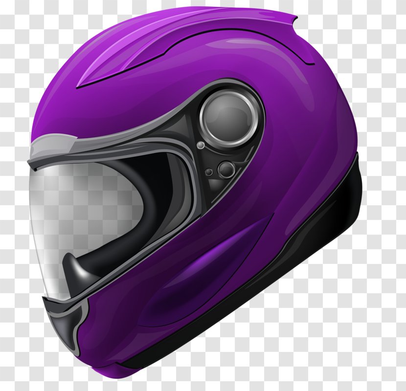 Motorcycle Helmet Bicycle Scooter Purple Ski Transparent PNG