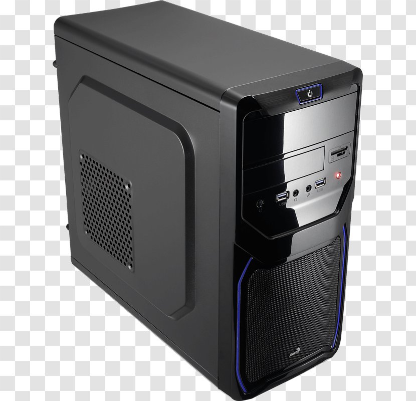 Computer Cases & Housings Aerocool 183 Advance Black Case Hardware/Electronic MicroATX - Technology - High End Cards Transparent PNG
