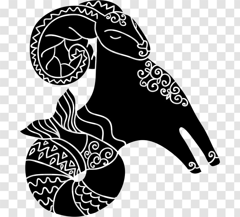 Capricornus Astrological Sign Clip Art - Zodiac Clipart Transparent PNG