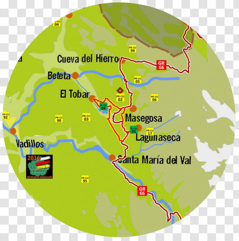 Cuenca Map Matkarada Hiking Area - World Transparent PNG