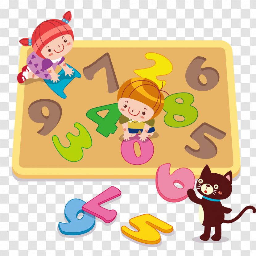 Jigsaw Puzzles Play Together With Puzzle Vector Graphics Image - Area - Number Transparent PNG