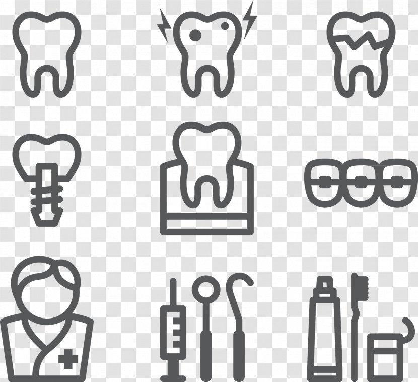 Dentistry Icon - Medicine - Simple Dental Health Transparent PNG