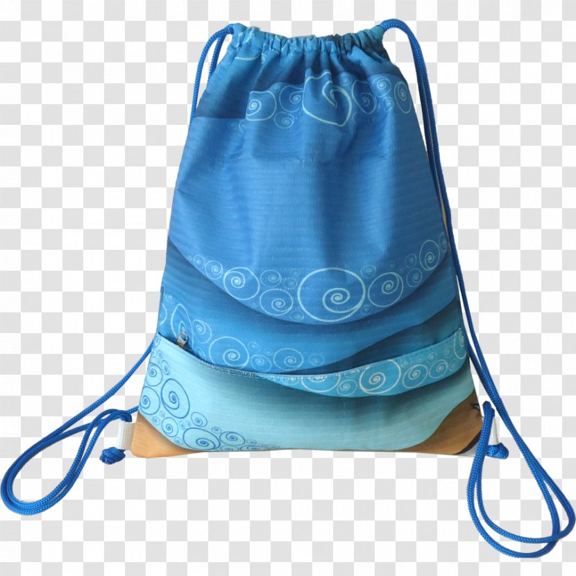 Bag Backpack Paper Polyvinyl Chloride Nylon - Aqua Transparent PNG