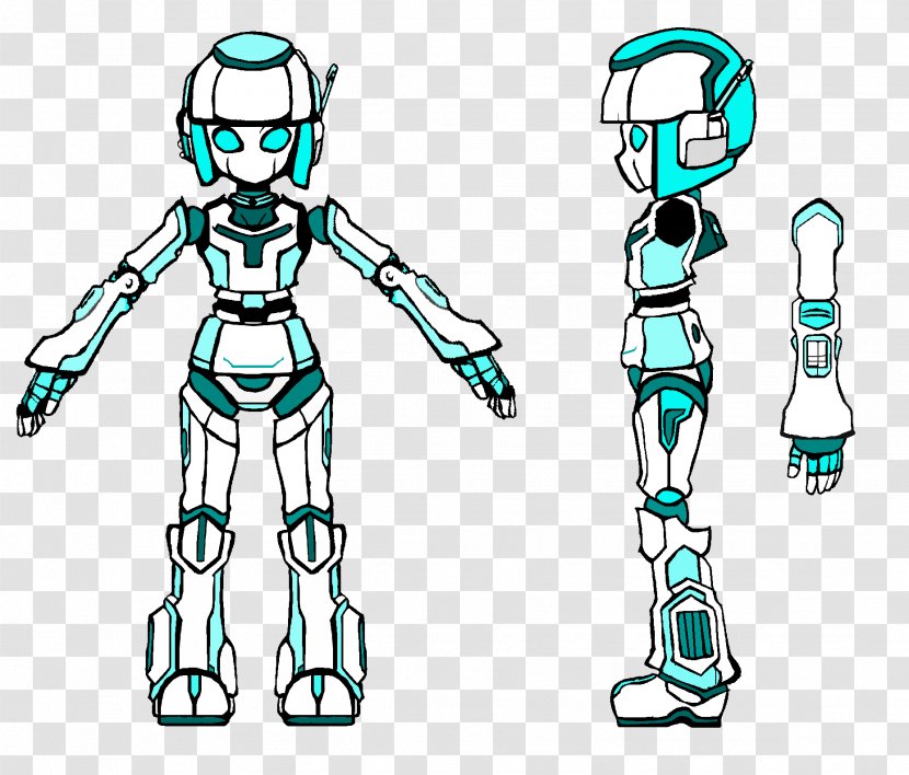 Robot Drawing Animation - Chef's Transparent PNG