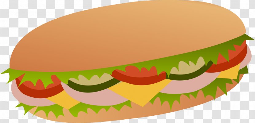 Hamburger Clip Art Submarine Sandwich Openclipart - Fish - Wholemeal Vector Transparent PNG