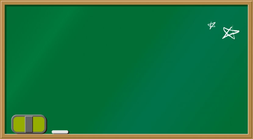Blackboard Green Graphic Design Text Picture Frame - Area - Cartoon School Boards Transparent PNG