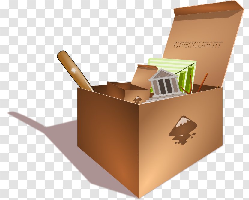 Cardboard Box Clip Art Transparent PNG