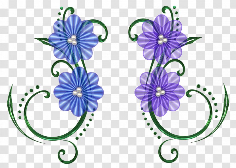 Drawing Flower Clip Art - Color - Fancy Line Transparent PNG