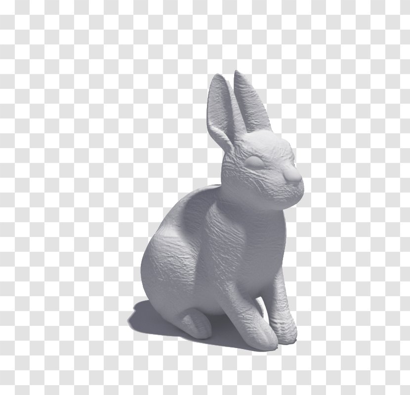 Sculpture 3D Computer Graphics Modeling Statue Autodesk 3ds Max - Texture - Rabbit Transparent PNG