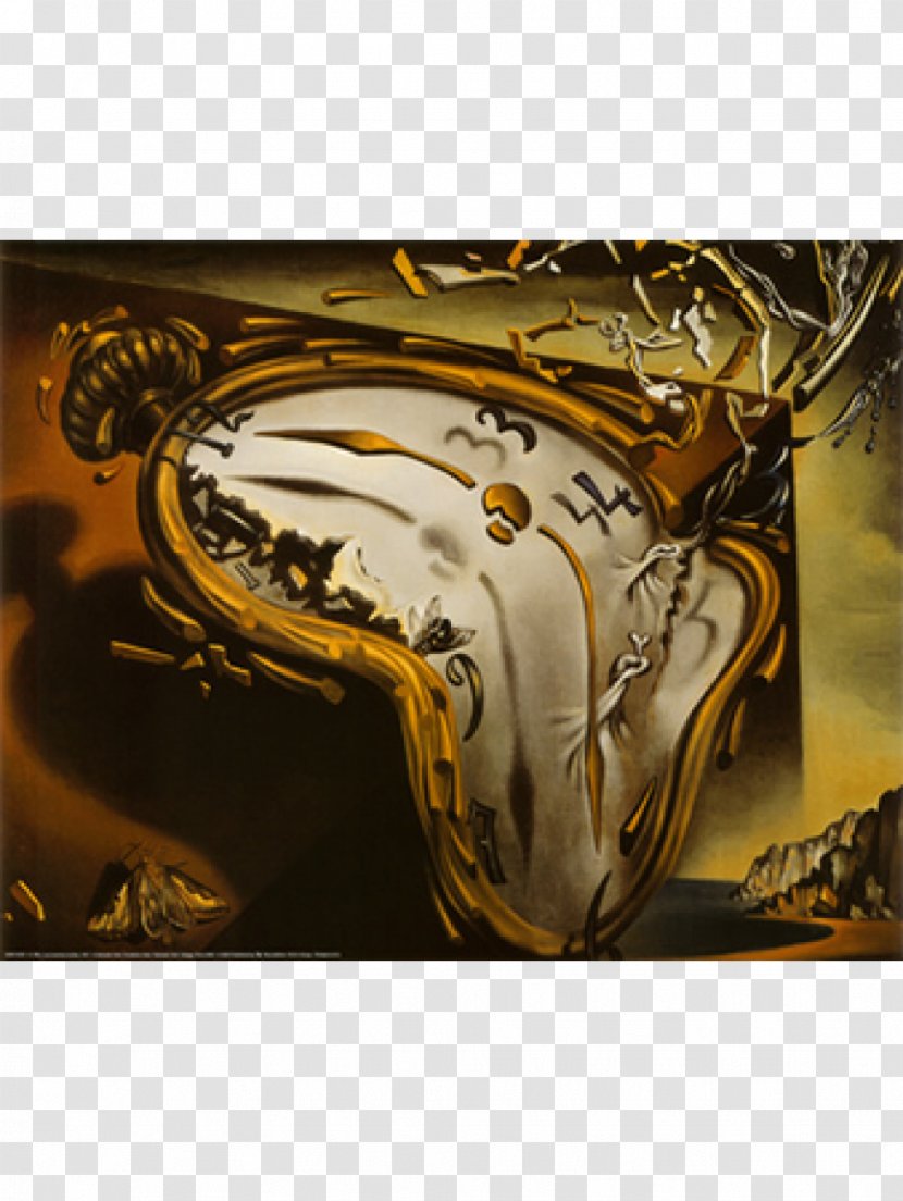 The Disintegration Of Persistence Memory Melting Watch Painting Surrealism - Painter - Dali Transparent PNG