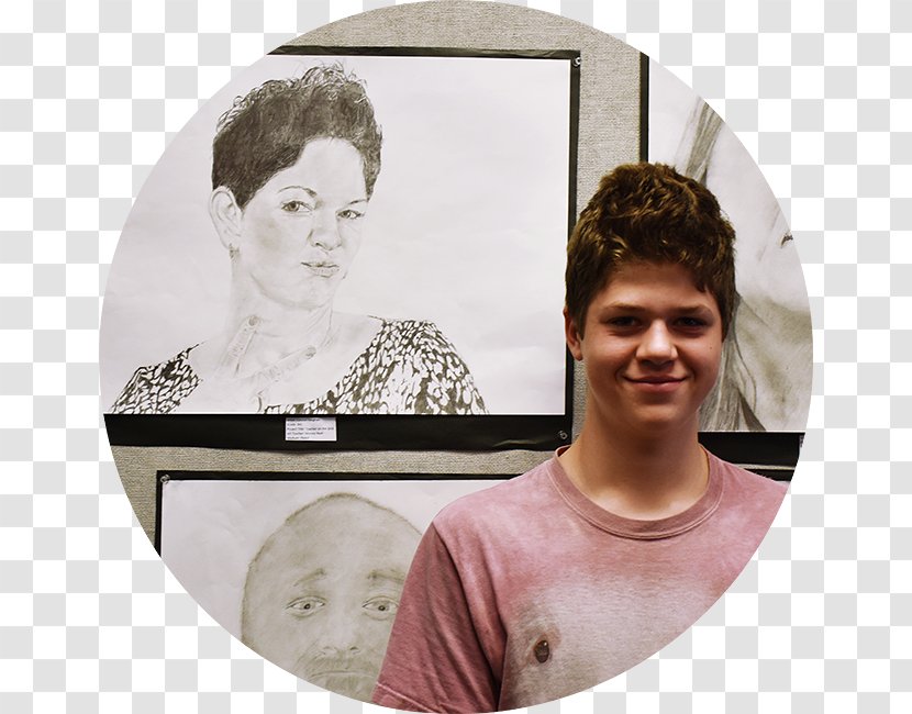 Melissa Middle School Portrait Art Transparent PNG