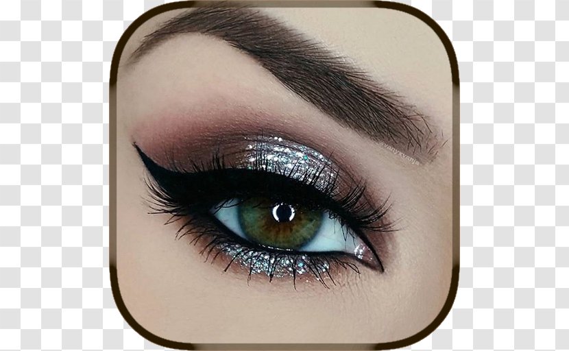 Eye Shadow Cosmetics Smokey Eyes Make-Up Tutorial - Frame - Make Up Transparent PNG