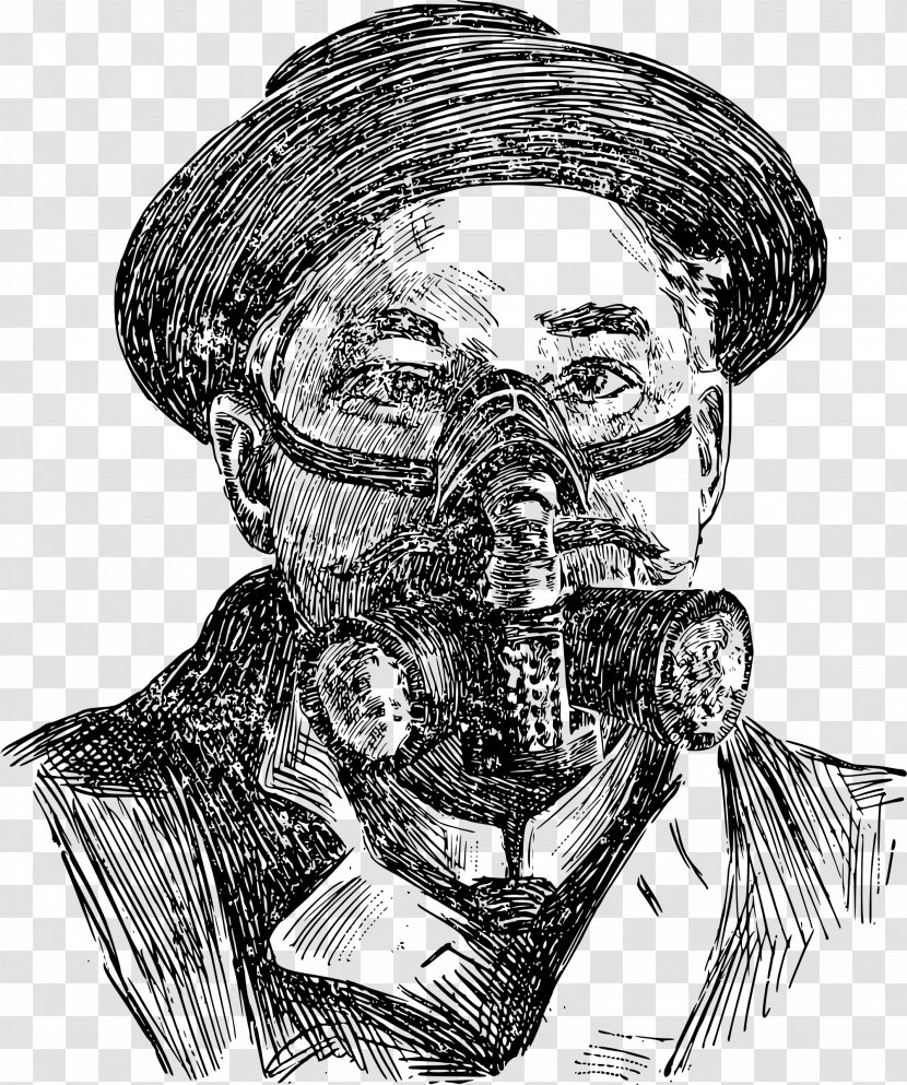 Gas Mask Top Clip Art - Visual Arts Transparent PNG