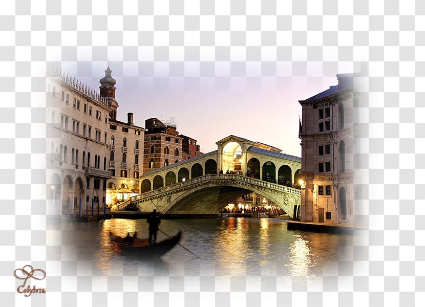 Rialto Bridge Grand Canal Piazza San Marco - Venice Transparent PNG
