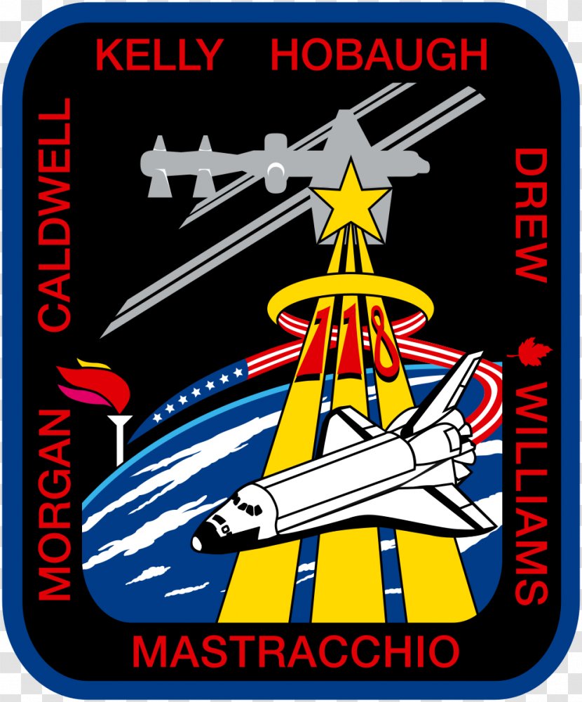 STS-118 Space Shuttle Program STS-115 International Station Endeavour - Nasa Transparent PNG