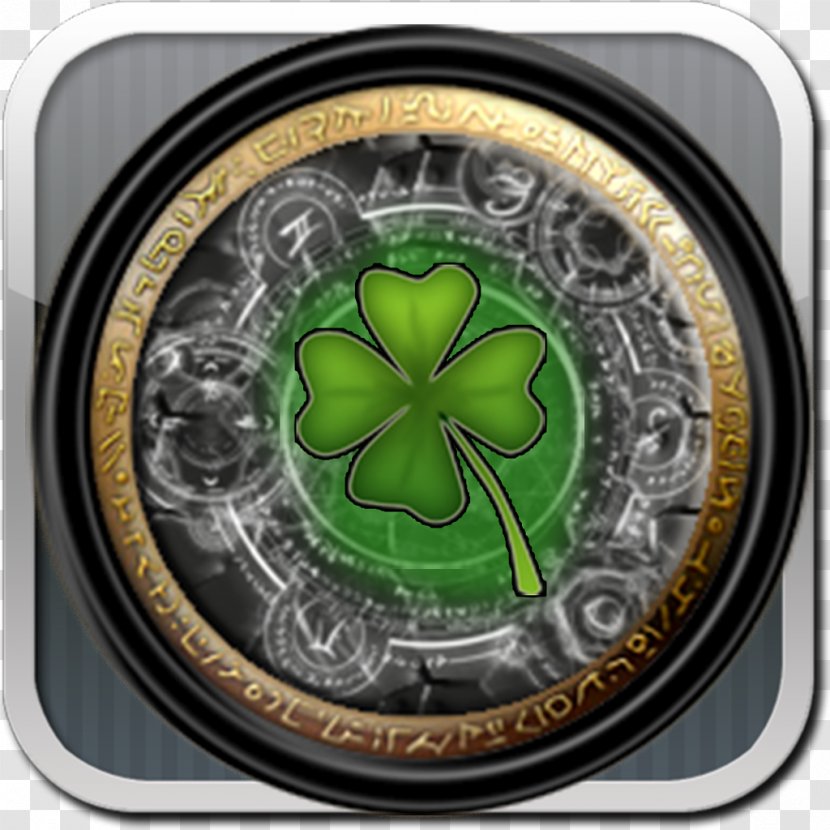 Runes Of Magic Shamrock 4d Icon - Symbol - Magical Elements Transparent PNG
