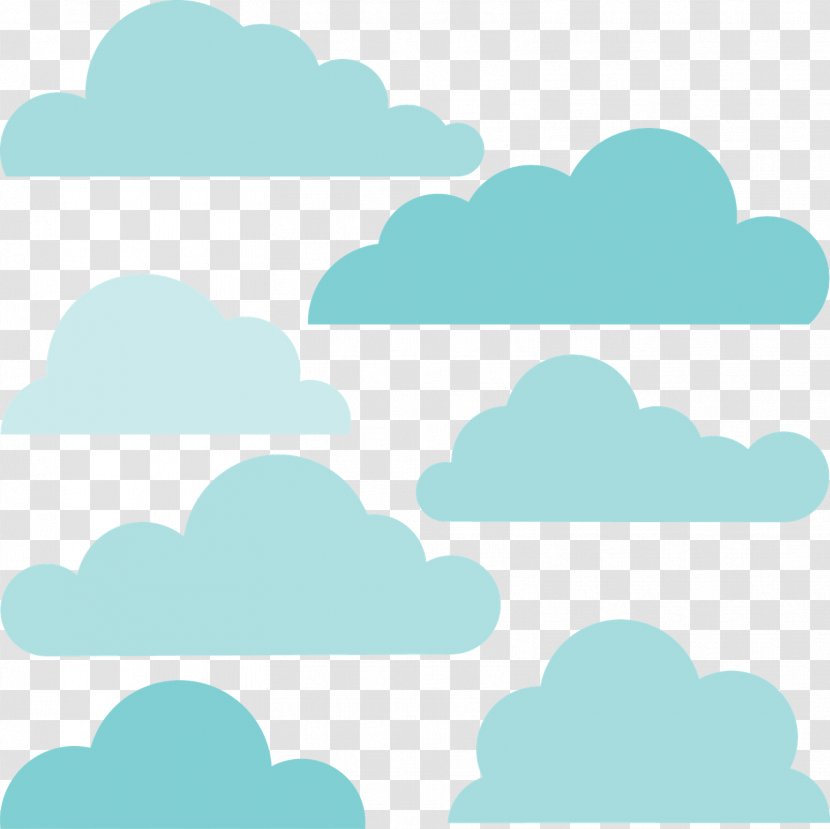 Cloud Rain Sky Shape Clip Art - Clouds Transparent PNG