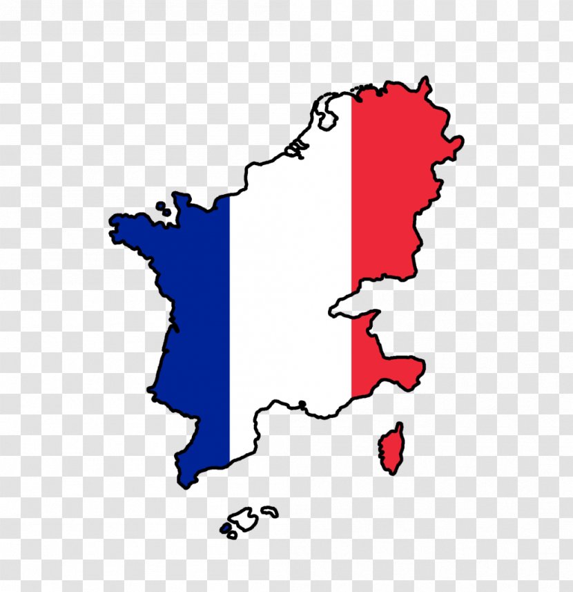 Flag Of France World Map Transparent PNG