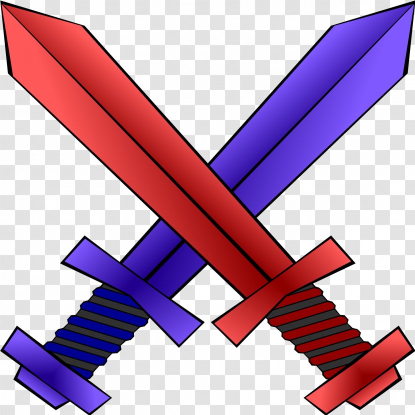 Sword Weapon Clip Art - Symmetry - Vs Transparent PNG