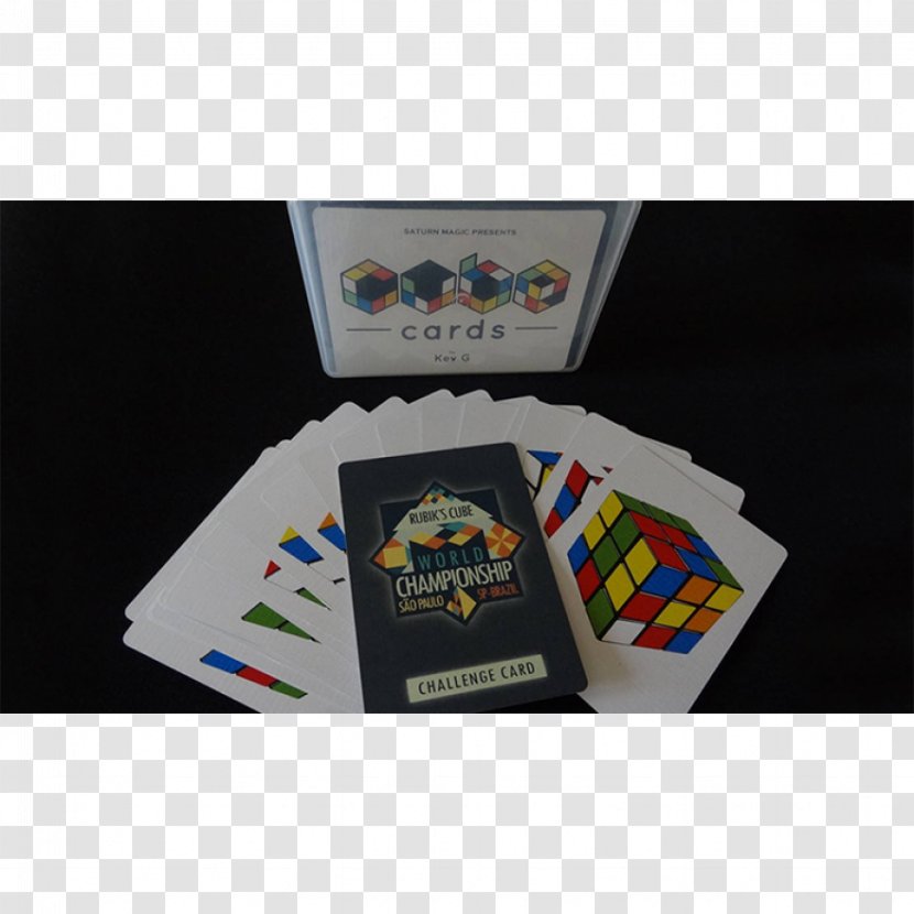 Playing Card Game Cube Saturn Magic Ltd Explanation - English - Rubik's Transparent PNG