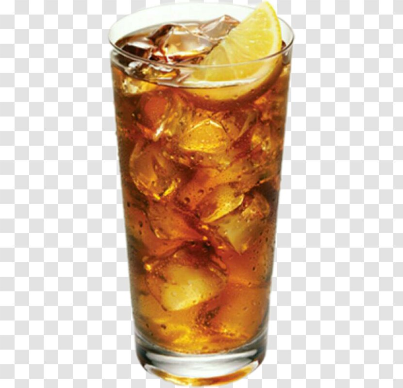 Rum And Coke Iced Tea Fizzy Drinks Lemonade - Long Island Transparent PNG