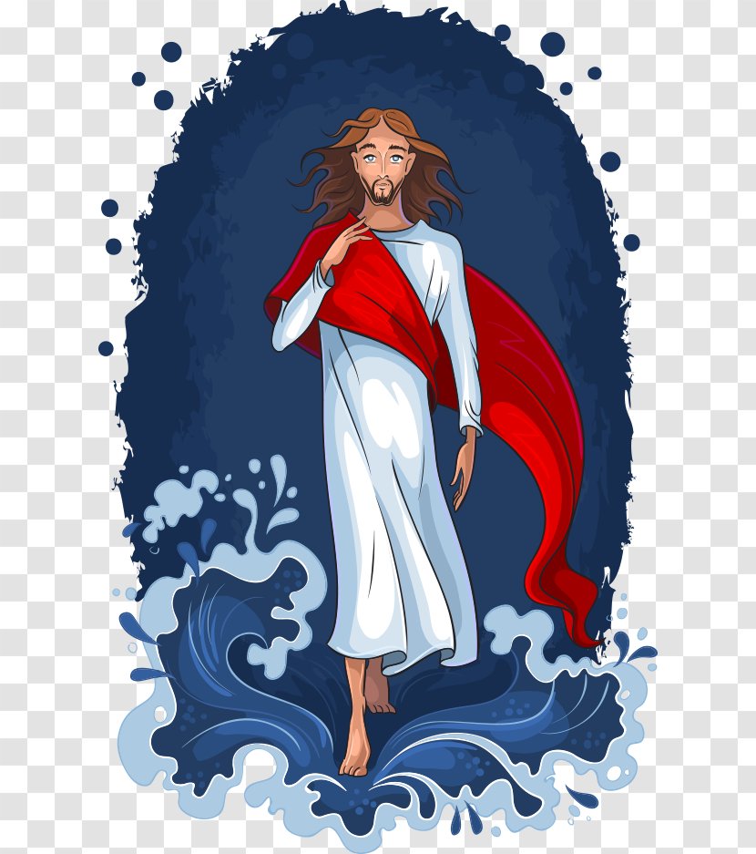 Stock Photography Royalty-free Illustration - Supernatural Creature - Vector Cartoon Spray With Jesus Transparent PNG