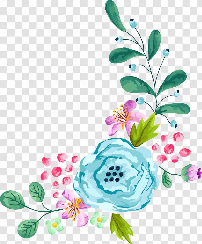 Floral Design Manifest Home Antiques & Mercantile Flower Clip Art - Floristry - Watercolor Flowers Wedding Transparent PNG