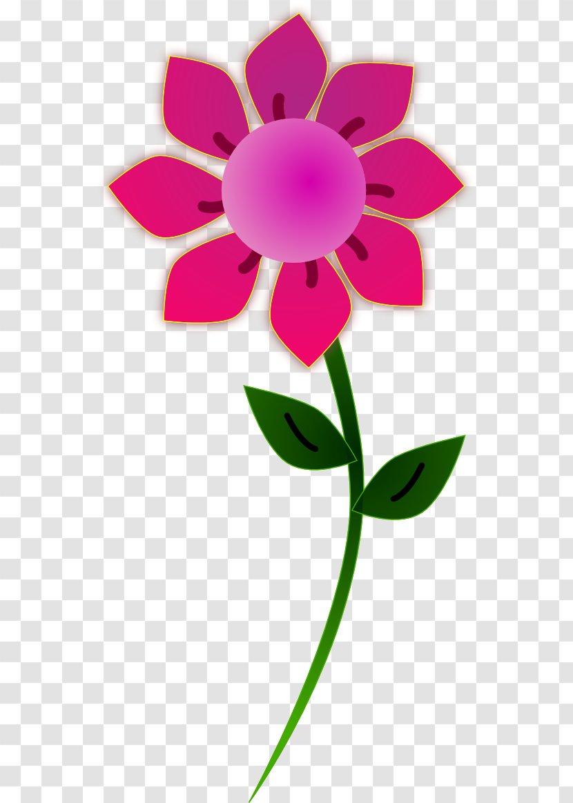 Pink Flowers Clip Art - Free - Frog Prince Clipart Transparent PNG