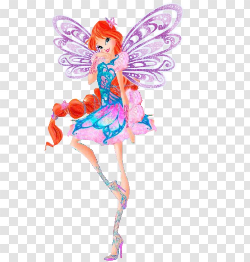 Bloom Tecna Butterflix Winx Club - Toy - Season 7Blooming Transparent PNG