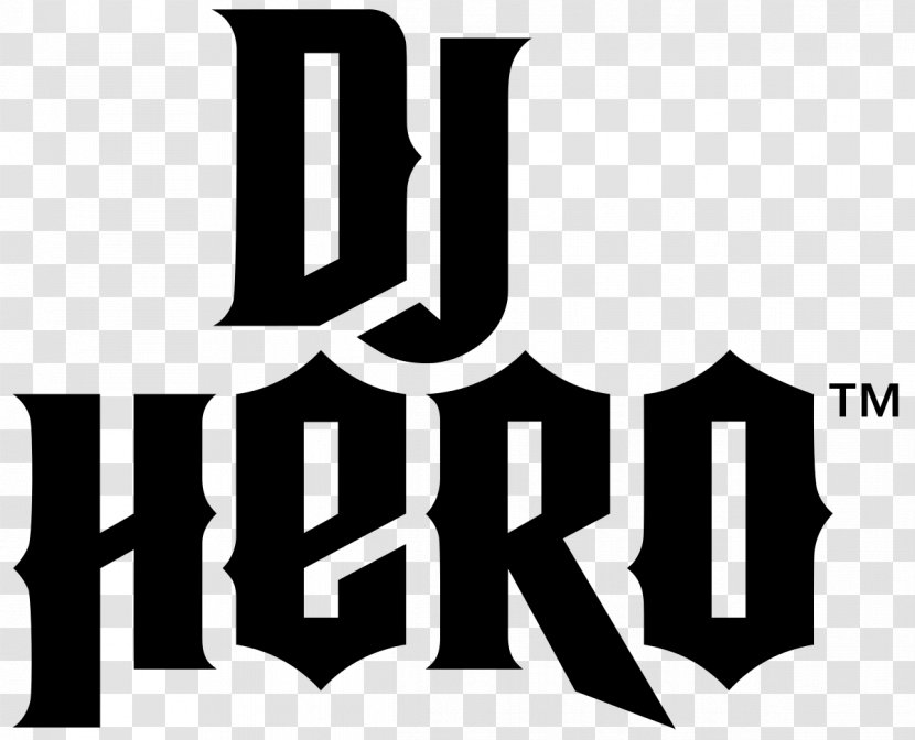 DJ Hero 2 Disc Jockey Logo Mix - Silhouette - Flower Transparent PNG