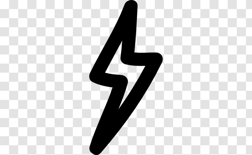 Shape Lightning Symbol - Hand Transparent PNG