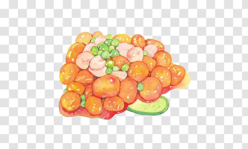 Watercolor Painting Vegetable Illustration - Confectionery - Hand Material Picture Salad Transparent PNG