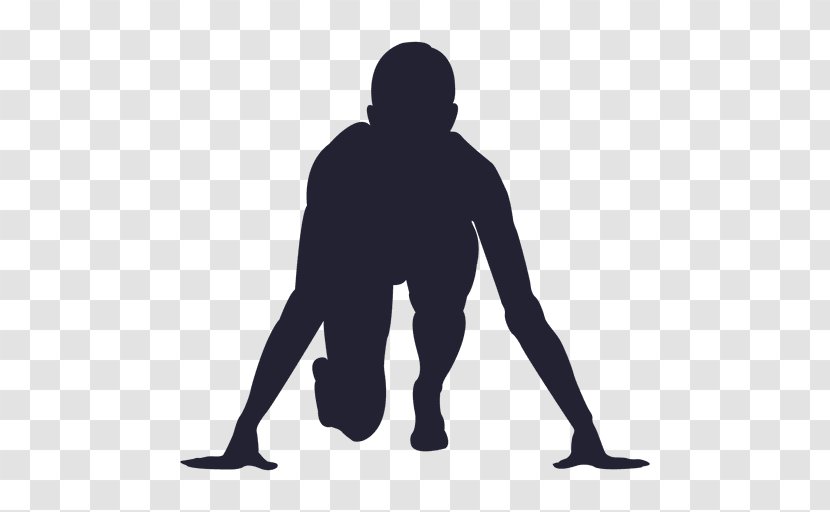 Silhouette Graphic Design - Standing - Runner Transparent PNG