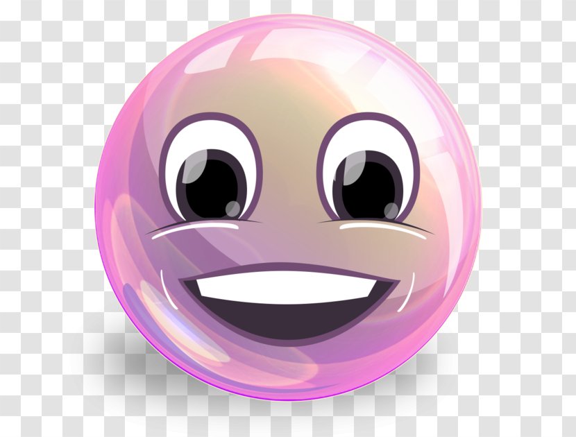 Smiley Pink M Cartoon - Game Ui Button Transparent PNG